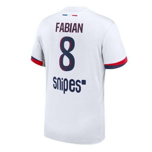 Paris Saint-Germain Fabian Ruiz #8 Replica Away Shirt 2025-26 Short Sleeve Paris Saint-Germain Fabian Ruiz #8 Replica Away Shirt 2025-26 Short Sleeve